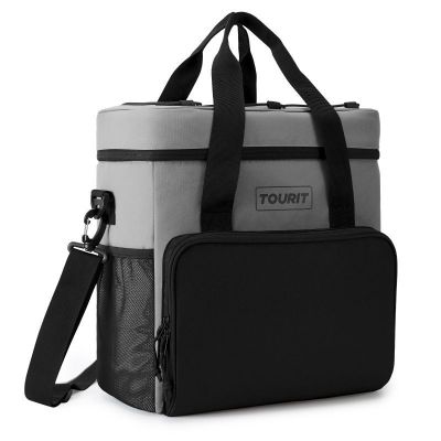 Tourit Mochila refrigerante 24L premium - Gris/negro