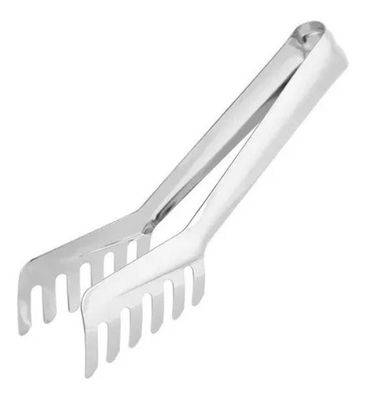 Imagen 1 del producto Tenaza Pinza Espagueti Acero Inoxidable Pasta Cocina