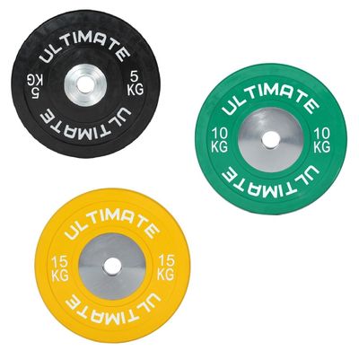 Discos Olimpicos Bumper Elite Competición 60KG