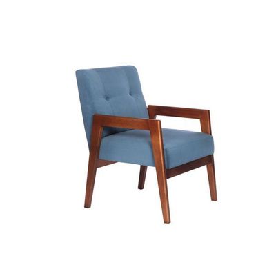 Imagen 2 del producto SITIAL MUNICH  TELA VELVET AZUL PETROLEO