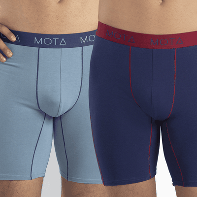 BOXER LARGO DEPORTIVO PACK 2