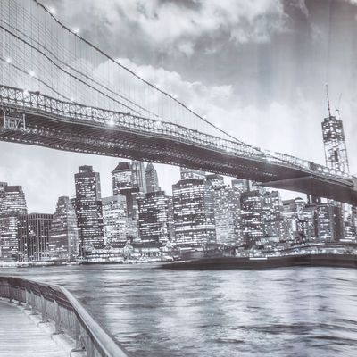 Imagen 2 del producto Set Cortina Baño Bridge Brooklyn 1.80x1.80 cm.