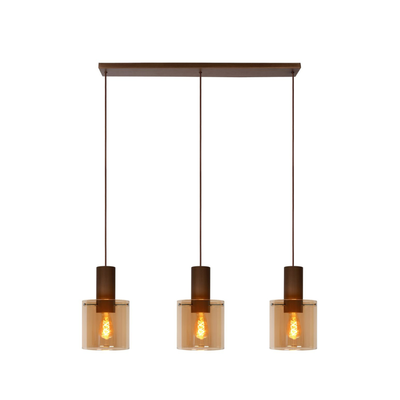 Lámpara Colgante Toledo Ambar 3xE27