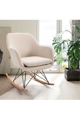 Imagen 2 del producto Silla Mecedora Sitial Napoles Beige