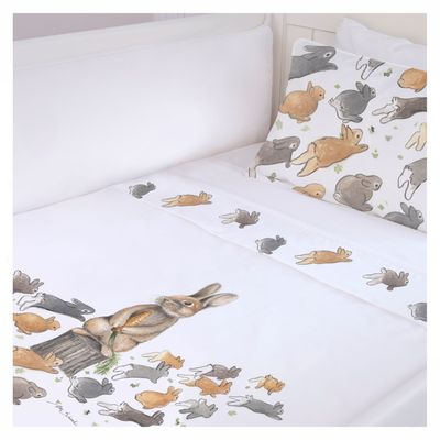 Imagen 1 del producto CUBREPLUMÓN CUNA PEDRO RABBIT