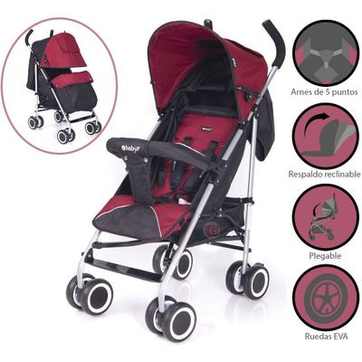 Imagen 1 del producto COCHE PARAGUA TRAVIS RED– EB214-2