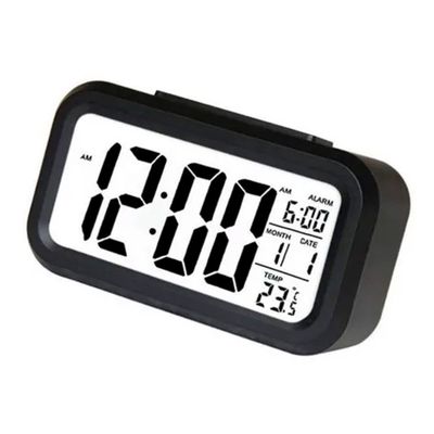 Reloj Despertador Pantalla Led Feha Temperatura Alarma