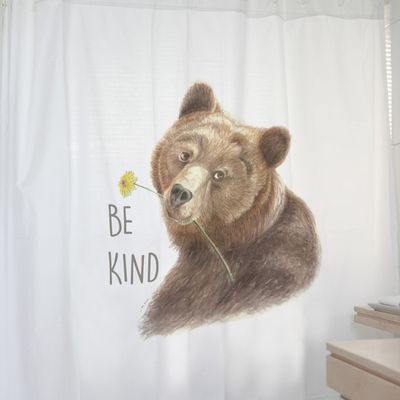 Imagen 2 del producto CORTINA DE BAÑO ALGODÓN OSO AMABLE