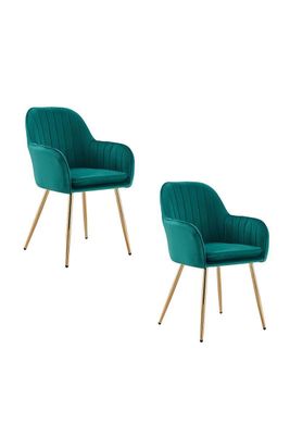 Pack 2 Sillas de Comedor Sitial Alessandro Verde