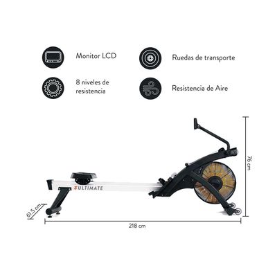 Imagen 2 del producto Remadora de Aire – Bogadora Air X400