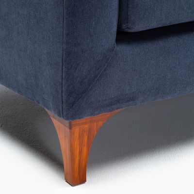 Imagen 2 del producto Sofá Grecia 3 Cuerpos Azul Acero