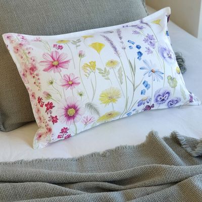 Imagen 2 del producto FUNDA COJÍN ALGODÓN  PRIMAVERA MULTICOLOR 50X30