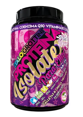 Proteina Isolate para ellas italo grottini galletas con crema tiramisu