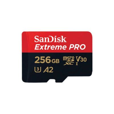 Tarjeta de Memoria Micro Sd Sandisk Extreme PRO 256gb + Adaptador