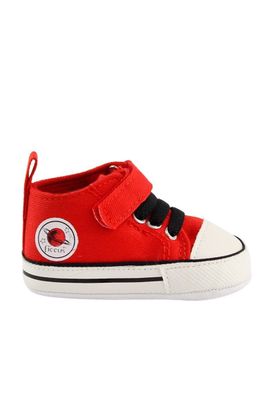 Zapatilla caña  velcro elastico bebé soft niño 822