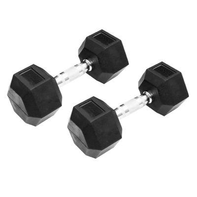 Par Mancuernas Hexagonales 15KG