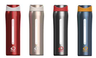 BOTELLA DOBLE PARED 500 ML GRAY