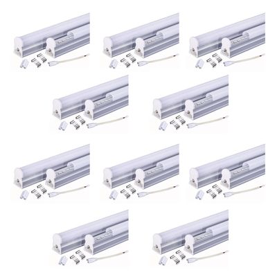 Pack 10 Tubos LED T5 Con Base 18W 120cm Neutro