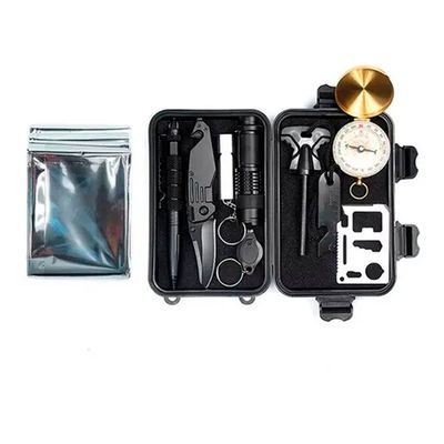 Kit Herramientas De Supervivencia Camping 10 En 1