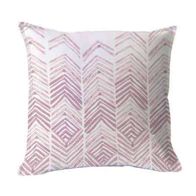 FUNDA COJÍN ALGODÓN ESPIGAS ROSA VIEJO 45X45