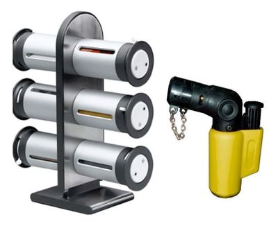 Soplete De Cocina + Especiero Magnetico