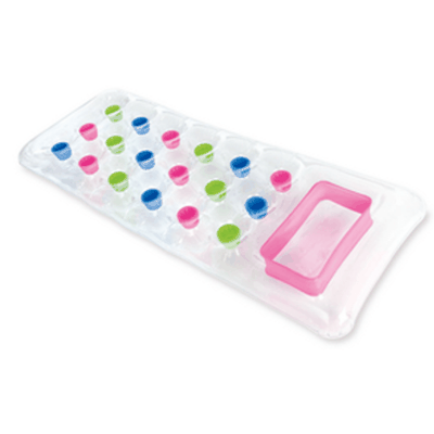 Flotador Inflable Pocket Suntanner 188x71Cm Rosado