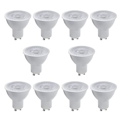 Pack 10 Ampolleta LED Dimeable GU-10 5,5W