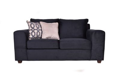 Sofa Kenia 2c Felpa Negro