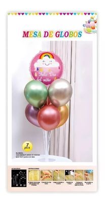 Imagen 2 del producto Set De Decoración Globos Base Para Globos Fiesta Celebración-