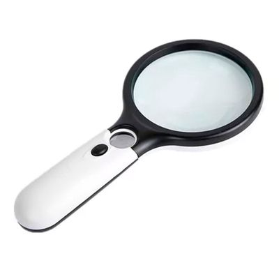 Lupa De Lectura Con Iluminación Led Con Luz Uv