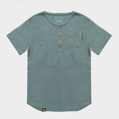 Camisa Zelki Kids Light Blue Gnomo