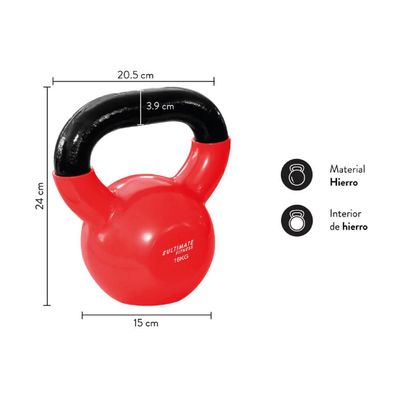 Imagen 2 del producto kettlebell pro - pesa rusa 12 kgKettlebell Pro - Pesa Rusa 16 kg