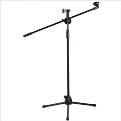 Pedestal Para Micrófono Con Boom Negro Introtech ITSTMI01