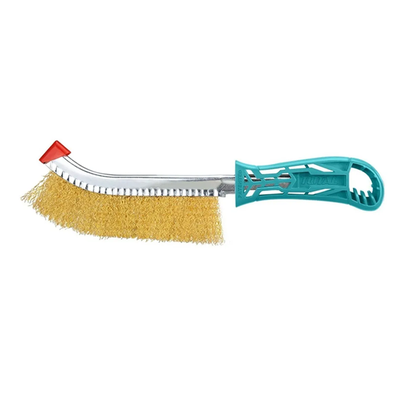 Cepillo Escobilla Alambre Rizada 250mm Total