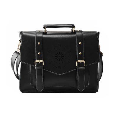 Ecosusi Maletín & mochila CLASSIC para laptop 15.6""- negro