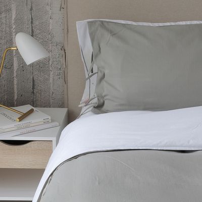 CUBREPLUMÓN ALGODÓN STONE WASH TAUPÉ KING