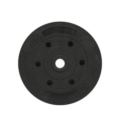 Disco de Cemento 5 Kg para Barra PVC Negro
