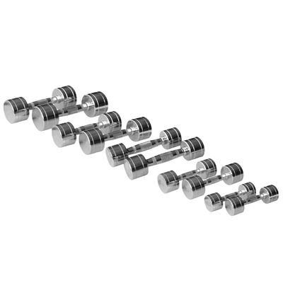 Pack 30KG Mancuernas Cromadas