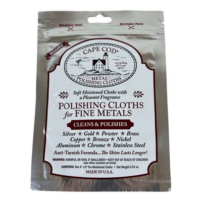 Paño Pulido Metales Brillantes Bolsa Sellable