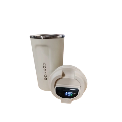 Vaso Termico Portátil Doble Capa Acero Inoxidable Café 400ml