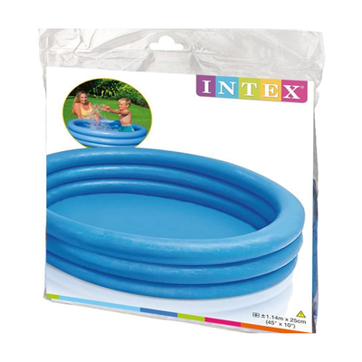 Imagen 2 del producto Piscina Bebé Inflable Crystal Blue 114x25 Cm