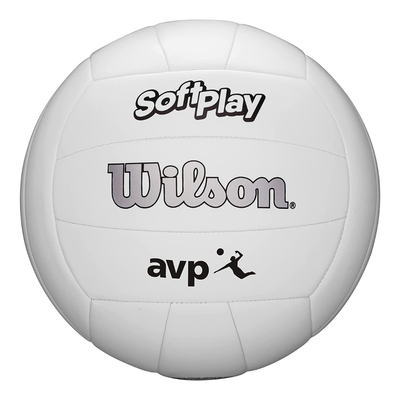 Balón Volleyball Soft Play AVP Tamaño 5 Blanco