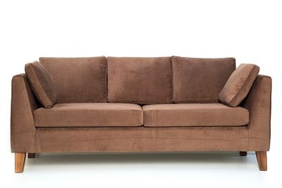 Sofá Estocolmo 3 Cuerpos Café