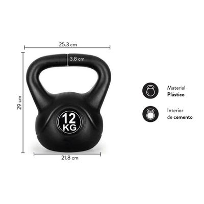 Imagen 2 del producto Kettlebell – Pesa Rusa 12 kg