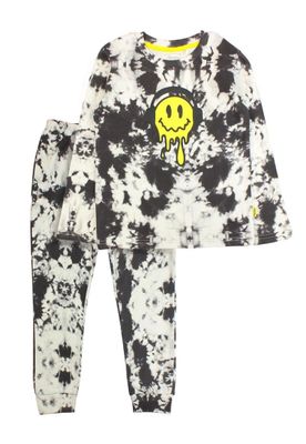 Pijama kids niño tie dye smile 268