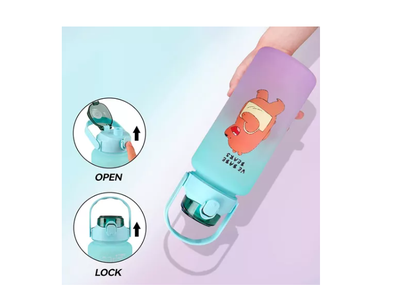 Imagen 2 del producto Pack2 Botellas Agua Motivacional De 2Ltrs Y 900ml