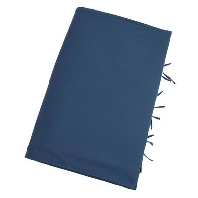 PIECERA ALGODÓN STONE WASH AZUL 145X70