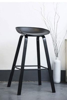 Imagen 2 del producto Pack 4 Pisos de Bar Estilo Nórdico Negro