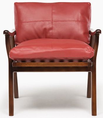 Imagen 2 del producto POLTRONA ESTAMBUL PU ROJO