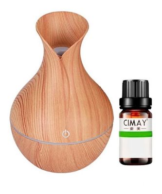 Humidificador Difusor Aroma Jarron + 1 Esencia